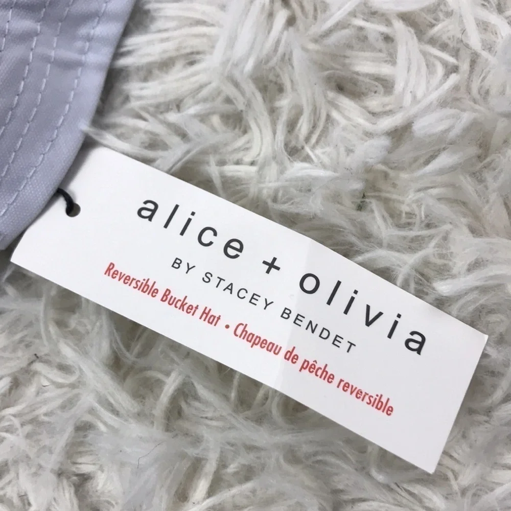 NWT Alice & Olivia Reversible Bucket Summer Hat